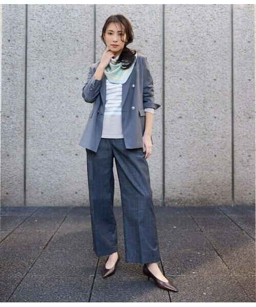 NEWYORKER / ニューヨーカー テーラードジャケット | ウールオックス ダブルブレストブレザー | 詳細21