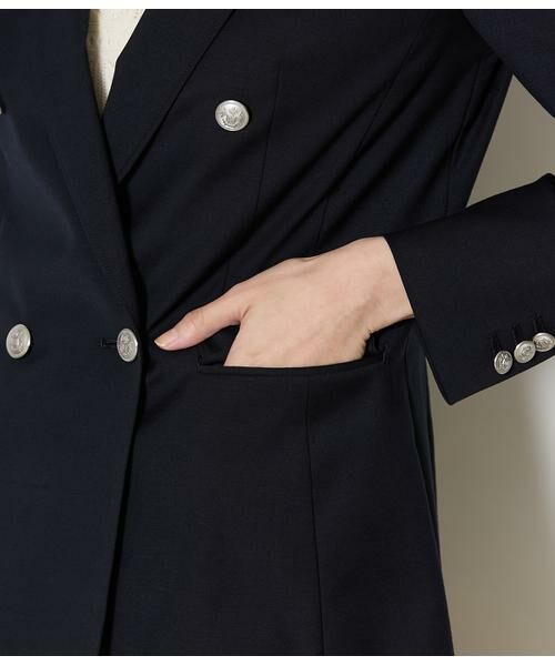 NEWYORKER / ニューヨーカー テーラードジャケット | ウールオックス ダブルブレストブレザー | 詳細6