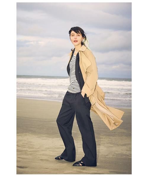 NEWYORKER / ニューヨーカー テーラードジャケット | ブライトツイル ピークドラペルダブルブレストジレ | 詳細20