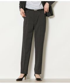 NEWYORKER / ニューヨーカー スラックス・ドレスパンツ | ウールピンヘッド テーパードパンツ