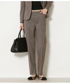 NEWYORKER / ニューヨーカー スラックス・ドレスパンツ | ウールピンヘッド テーパードパンツ