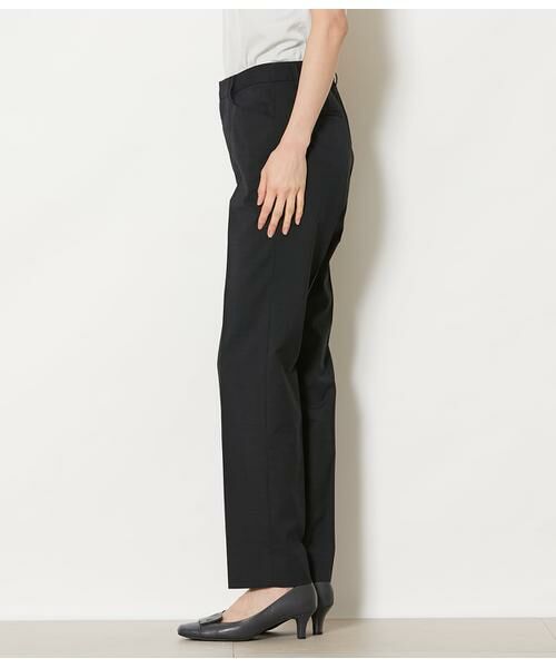 NEWYORKER / ニューヨーカー スラックス・ドレスパンツ | ウールピンヘッド テーパードパンツ | 詳細2