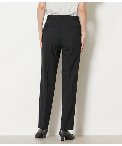 NEWYORKER / ニューヨーカー スラックス・ドレスパンツ | ウールピンヘッド テーパードパンツ | 詳細3