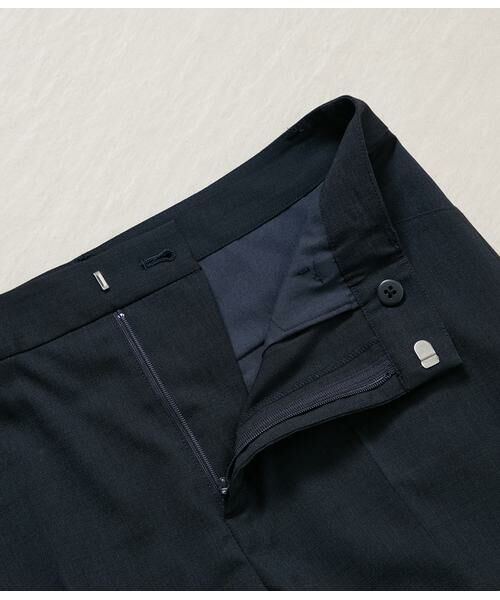 NEWYORKER / ニューヨーカー スラックス・ドレスパンツ | ウールピンヘッド テーパードパンツ | 詳細5
