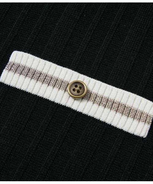 NEWYORKER / ニューヨーカー ニット・セーター | コットンポリエステル 配色クルーネックリブプルオーバー | 詳細10