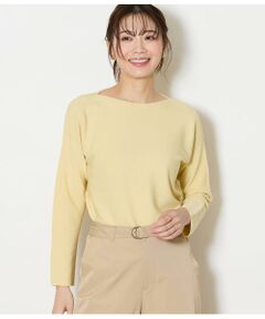 NEWYORKER / ニューヨーカー ニット・セーター | TCホールガーメント(R)  ボートネックニットプルオーバー