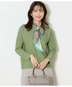 NEWYORKER / ニューヨーカー ニット・セーター | TCホールガーメント(R)  ボートネックニットプルオーバー