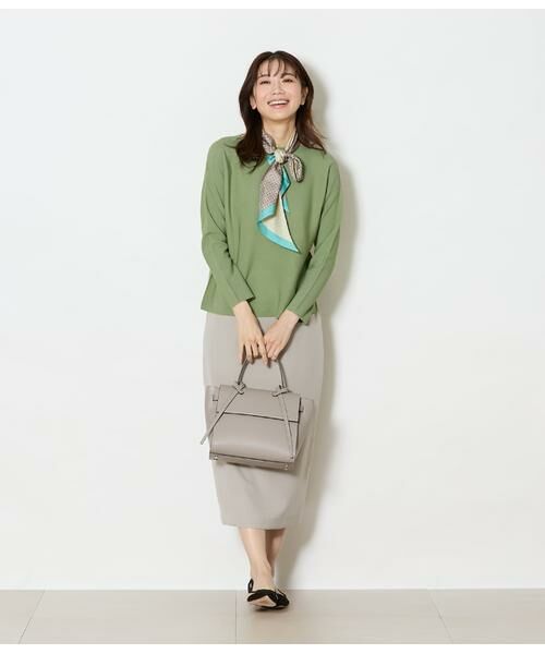 NEWYORKER / ニューヨーカー ニット・セーター | TCホールガーメント(R)  ボートネックニットプルオーバー | 詳細4