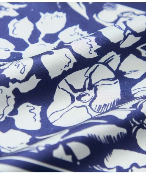 NEWYORKER / ニューヨーカー バンダナ・スカーフ | バイカラーフラワースカーフ | 詳細3