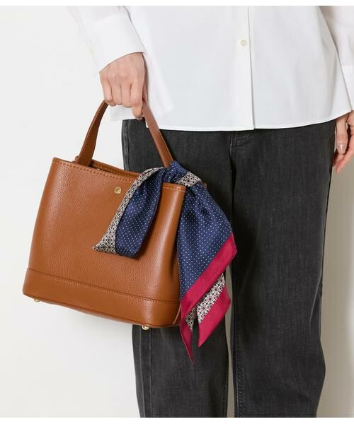 NEWYORKER / ニューヨーカー バンダナ・スカーフ | 小紋×ピンドット 剣先スカーフ | 詳細2