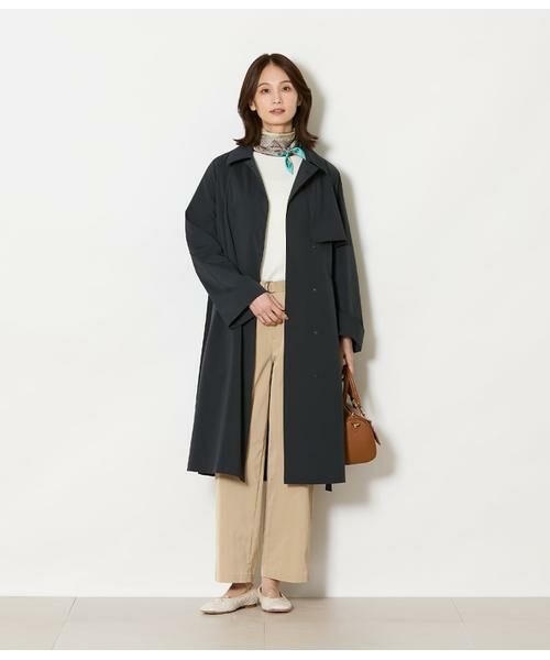 NEWYORKER / ニューヨーカー バンダナ・スカーフ | 小紋×ピンドット 剣先スカーフ | 詳細7