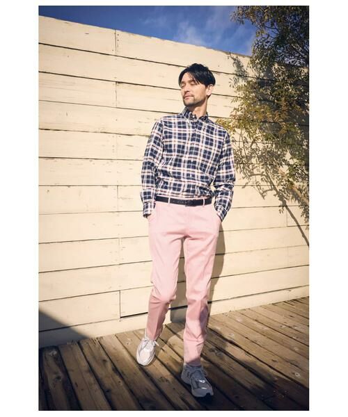 NEWYORKER / ニューヨーカー チノ・ワークパンツ | COOLMOTION ツイル ウエストアジャストパンツ | 詳細20