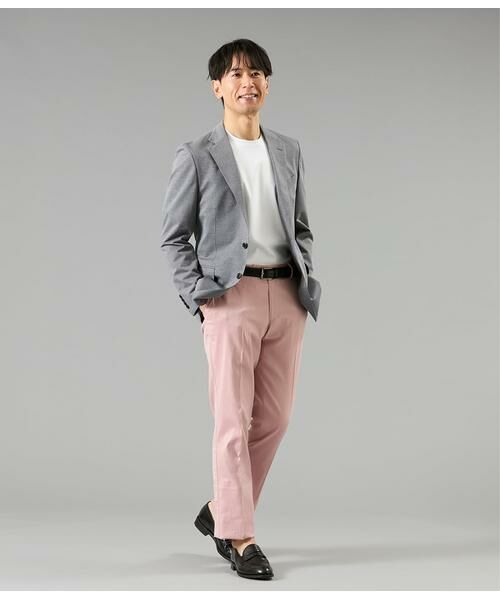 NEWYORKER / ニューヨーカー チノ・ワークパンツ | COOLMOTION ツイル ウエストアジャストパンツ | 詳細22