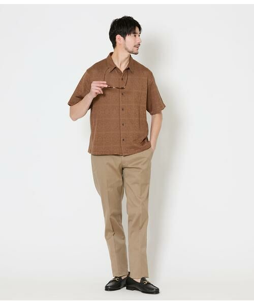 NEWYORKER / ニューヨーカー チノ・ワークパンツ | COOLMOTION ツイル ウエストアジャストパンツ | 詳細26