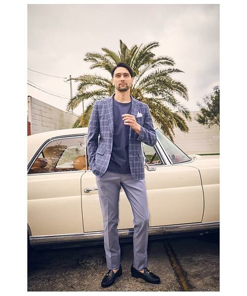 NEWYORKER / ニューヨーカー チノ・ワークパンツ | COOLMOTION ツイル ウエストアジャストパンツ | 詳細28