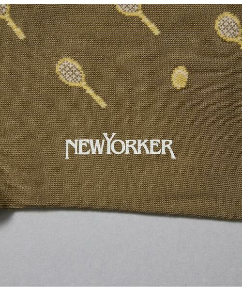 NEWYORKER / ニューヨーカー ソックス | ラケットモチーフ カジュアルソックス | 詳細2