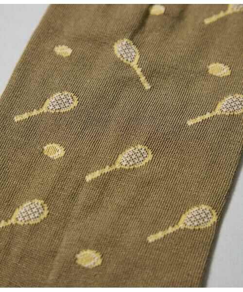 NEWYORKER / ニューヨーカー ソックス | ラケットモチーフ カジュアルソックス | 詳細3