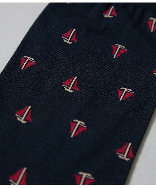 NEWYORKER / ニューヨーカー ソックス | ヨットモチーフ カジュアルソックス | 詳細3