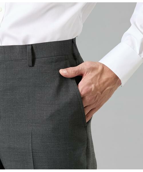 NEWYORKER / ニューヨーカー スラックス・ドレスパンツ | COOL COMFORT 無地 スラックス | 詳細4