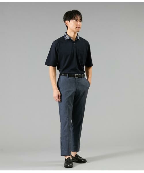 NEWYORKER / ニューヨーカー セットアップ | ムーンフェイス ウエストアジャストパンツ(セットアップ対応) | 詳細11