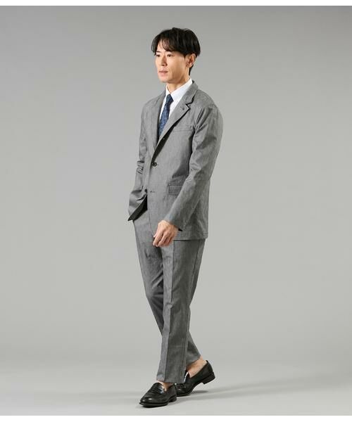 NEWYORKER / ニューヨーカー セットアップ | ムーンフェイス ウエストアジャストパンツ(セットアップ対応) | 詳細8