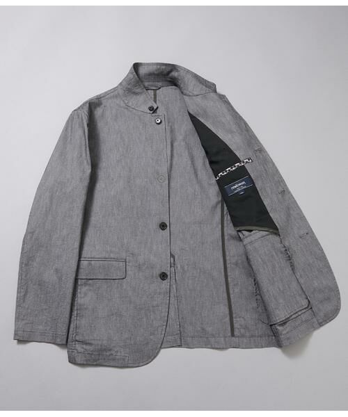 NEWYORKER / ニューヨーカー セットアップ | ムーンフェイス コンバーチブルカラージャケット(セットアップ対応） | 詳細10