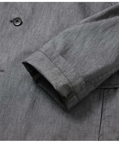 NEWYORKER / ニューヨーカー セットアップ | ムーンフェイス コンバーチブルカラージャケット(セットアップ対応） | 詳細12