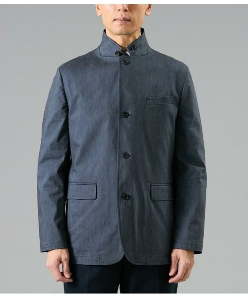 NEWYORKER / ニューヨーカー セットアップ | ムーンフェイス コンバーチブルカラージャケット(セットアップ対応） | 詳細17