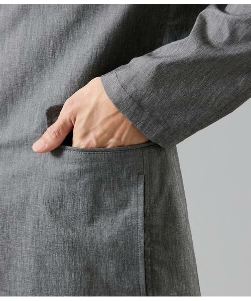 NEWYORKER / ニューヨーカー セットアップ | ムーンフェイス コンバーチブルカラージャケット(セットアップ対応） | 詳細8