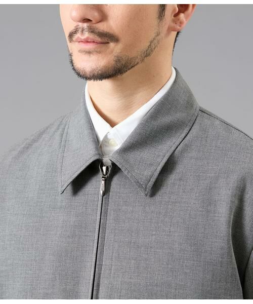 NEWYORKER / ニューヨーカー レザーブルゾン・ジャケット | FLEX COMFORT スイングトップ ブルゾン(セットアップ対応) | 詳細3