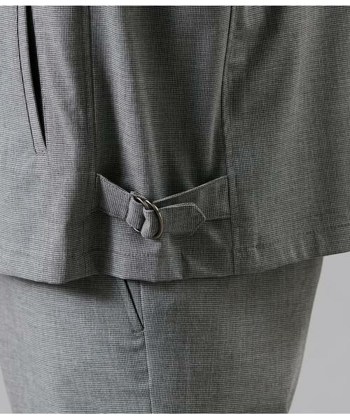 NEWYORKER / ニューヨーカー レザーブルゾン・ジャケット | FLEX COMFORT スイングトップ ブルゾン(セットアップ対応) | 詳細5