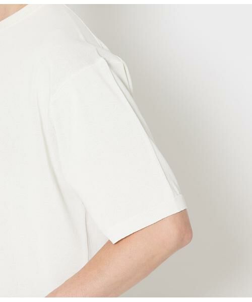 NEWYORKER / ニューヨーカー Tシャツ | ヘンリーネック ハーフスリーブニット | 詳細4