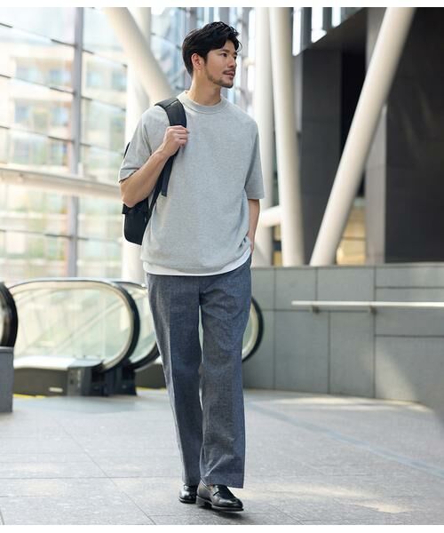 NEWYORKER / ニューヨーカー Tシャツ | CHINO ニットTシャツ | 詳細11