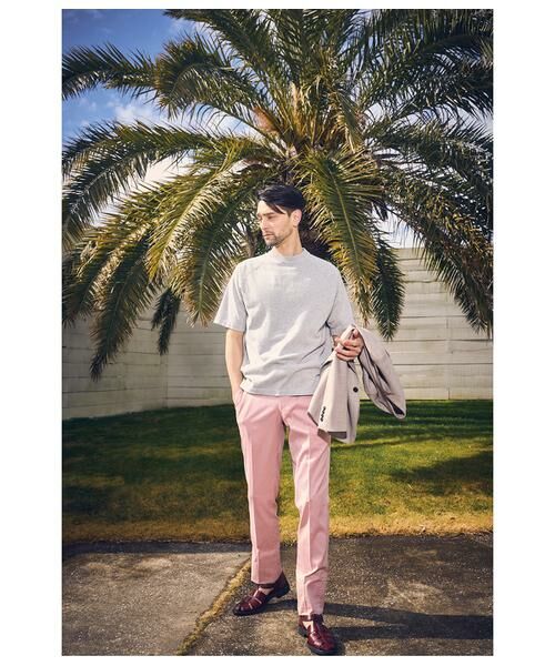 NEWYORKER / ニューヨーカー Tシャツ | CHINO ニットTシャツ | 詳細12