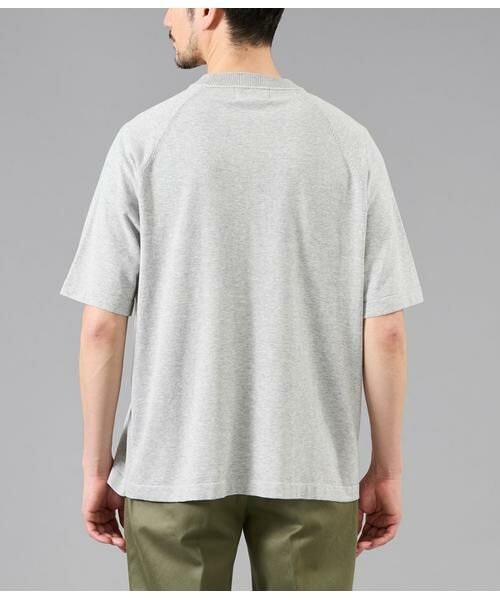 NEWYORKER / ニューヨーカー Tシャツ | CHINO ニットTシャツ | 詳細2