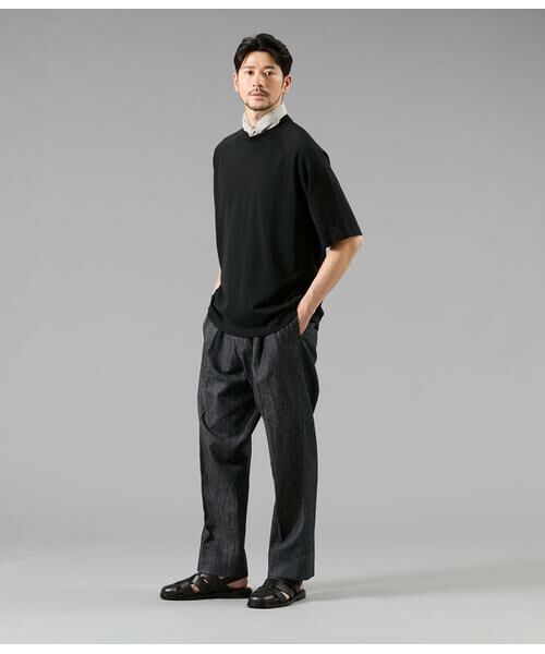 NEWYORKER / ニューヨーカー Tシャツ | CHINO ニットTシャツ | 詳細9