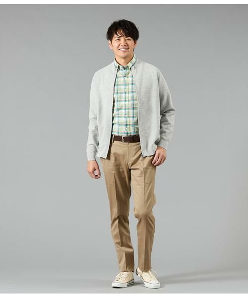 NEWYORKER / ニューヨーカー シャツ・ブラウス | マルチチェック サッカー 半袖ショートボタンダウンシャツ | 詳細8