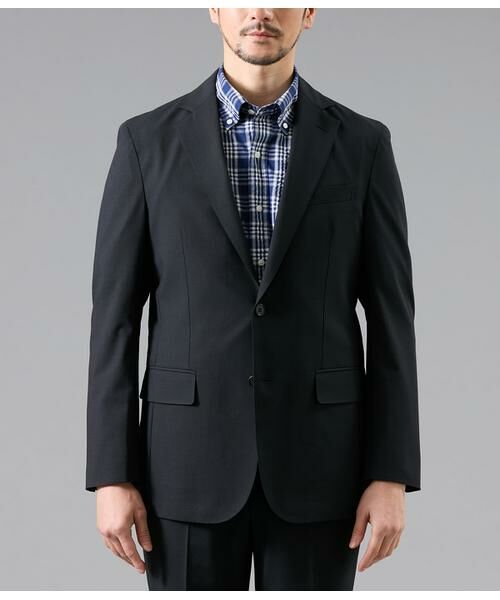 NEWYORKER / ニューヨーカー セットアップ | FLEX COMFORT 千鳥 ジャージー ジャケット(セットアップ対応) | 詳細13