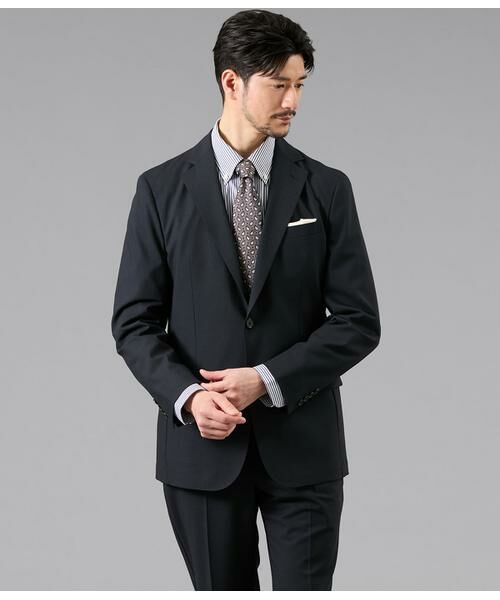 NEWYORKER / ニューヨーカー セットアップ | FLEX COMFORT 千鳥 ジャージー ジャケット(セットアップ対応) | 詳細15