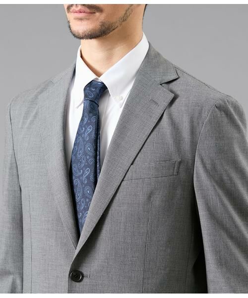 NEWYORKER / ニューヨーカー セットアップ | FLEX COMFORT 千鳥 ジャージー ジャケット(セットアップ対応) | 詳細3