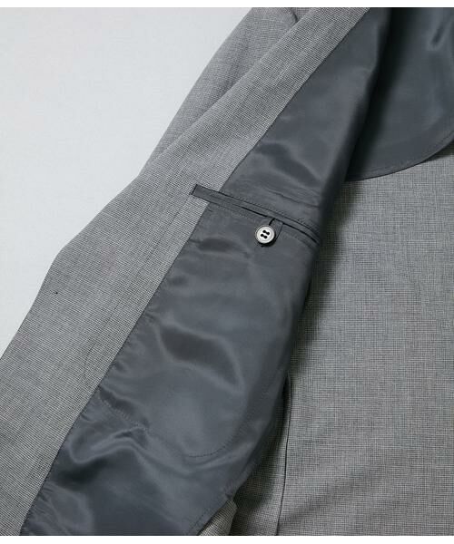 NEWYORKER / ニューヨーカー セットアップ | FLEX COMFORT 千鳥 ジャージー ジャケット(セットアップ対応) | 詳細7