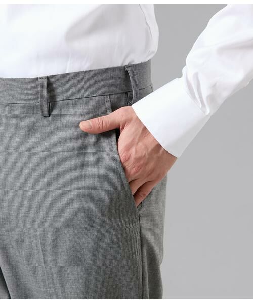 NEWYORKER / ニューヨーカー セットアップ | FLEX COMFORT 千鳥 ジャージー スラックス(セットアップ対応) | 詳細4