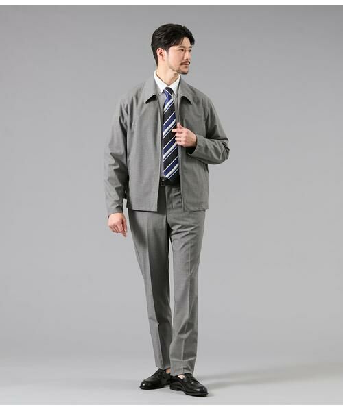 NEWYORKER / ニューヨーカー セットアップ | FLEX COMFORT 千鳥 ジャージー スラックス(セットアップ対応) | 詳細7