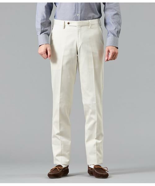 NEWYORKER / ニューヨーカー チノ・ワークパンツ | コットンチノ ノータックスリムパンツ | 詳細11