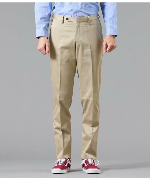 NEWYORKER / ニューヨーカー チノ・ワークパンツ | コットンチノ ノータックスリムパンツ | 詳細14