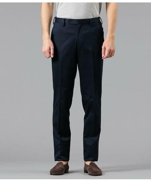 NEWYORKER / ニューヨーカー チノ・ワークパンツ | コットンチノ ノータックスリムパンツ | 詳細17