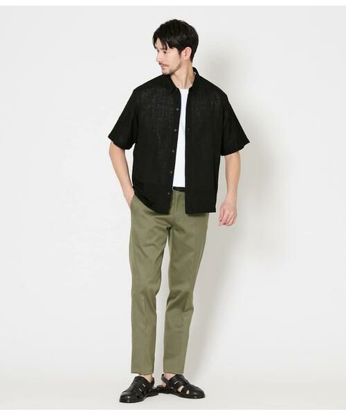 NEWYORKER / ニューヨーカー チノ・ワークパンツ | コットンチノ ノータックスリムパンツ | 詳細26