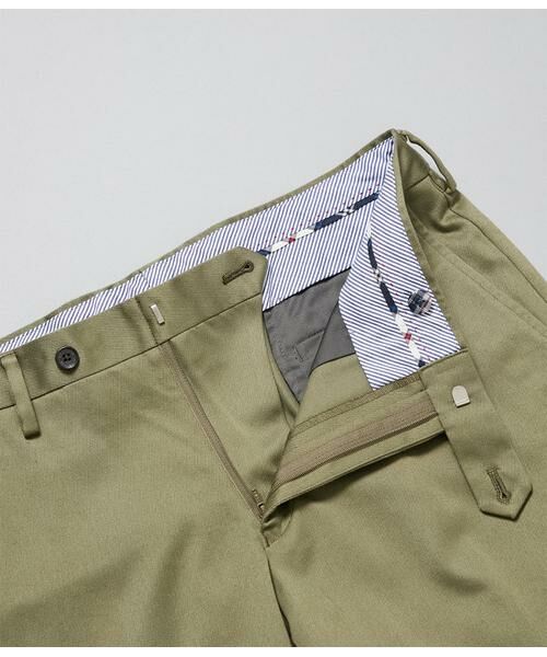 NEWYORKER / ニューヨーカー チノ・ワークパンツ | コットンチノ ノータックスリムパンツ | 詳細5