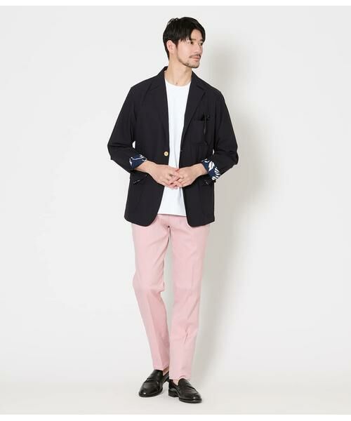 NEWYORKER / ニューヨーカー Tシャツ | NY CARE FREE 半袖 ドレスTシャツ(ホワイト) | 詳細8