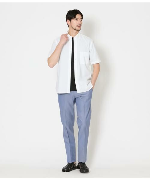 NEWYORKER / ニューヨーカー Tシャツ | NY CARE FREE カラー 半袖 ドレスTシャツ | 詳細11